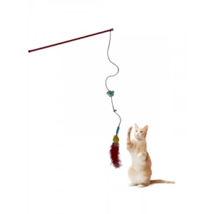 Işıklı Tüylü Kedi Oltası, 105 cm