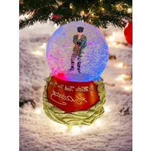 Işıklı ve Müzikli Atatürk Kar Küresi 15 cm