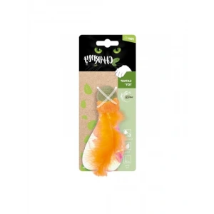 Işıldayan Firefly Catnipli Kedi Oyuncağı - Portakal Renk