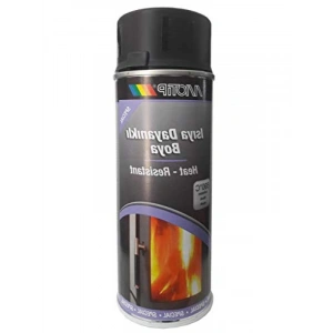 Isıya Dayanıklı Siyah Akrilik Sprey Boya - 400 ML