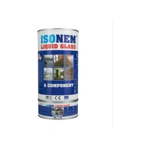 Isoem Liquid Glass Sıvı Cam - Şeffaf - Zemin Su Yalıtımı 2 kg