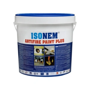 İsonem Antifire Paint Plus 120 Dk Yangına Dayanıklı Boya 10 kg Beyaz