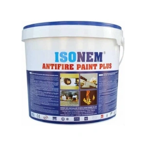 Isonem Antifire Paint Plus 120 Dk Yangına Dayanıklı Boya 18 kg Beyaz