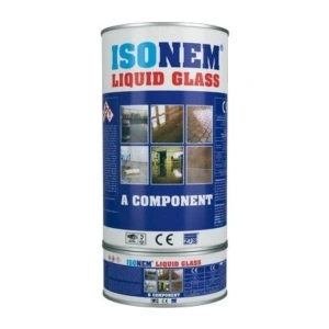 Isonem Liquid Glass A+B Komp Şeffaf 4 kg