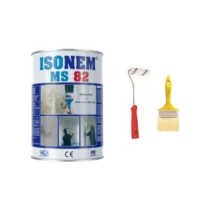 Isonem Ms 82 Nem Rutubet Boyası 5 kg Epoksi Rulo + Kestirme Fırça