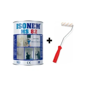 Isonem MS82 Nem Rutubet Boyası Beyaz 1 kg + Rulo