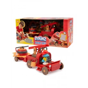 İtfaiye Temalı Oyuncak Araç - Şirinler Tasarımı