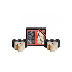 İthal Ahşap Tavla Pulu, No 4