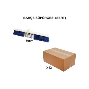 Izmir Fırça Arge Toptan Bahçe Süpürgesi 60 Cm (Sert) - 12 Adet