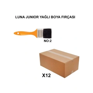 Izmir Fırça Arge Toptan Luna Junior Yağlı Boya Fırçası No 2 - 12 Adet 003972