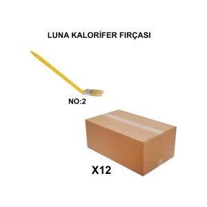 Izmir Fırça Arge Toptan Luna Kalorifer Fırçası No 2- 12 Adet 003071