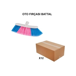 Izmir Fırça Arge Toptan Oto Fırçası Battal - 12 Adet