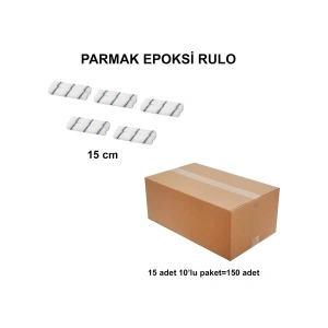 Izmir Fırça Arge Toptan Parmak Epoksi Rulo Yedek 15 cm (10LU)-150 Adet 013209