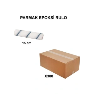 Izmir Fırça Arge Toptan Parmak Epoksi Rulo Yedek 15 cm (TEKLİ)-300 Adet 013148