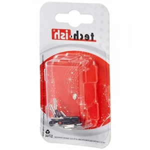 İzoleli Kablo Ucu - 10 Adet, Gümüş/Siyah