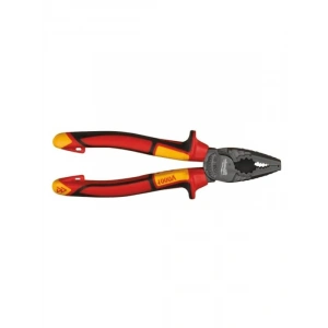 İzoleli Kombine Pense, 180mm Uzunluk ile Güvenli Kullanım