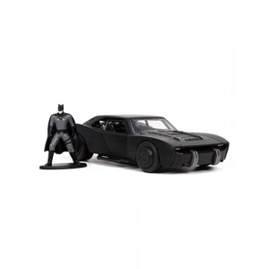 Jada, 253213008, Batman Batmobile Oyuncak Araba, Batman Figürlü ve 1:32 Ölçekli, Açılabilir Parçalar, Lisanslı Die-Cast ( Metal ), Batman Batmobile Car