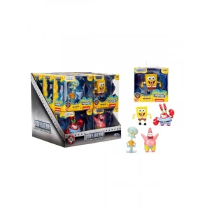 Jada Sünger Bob Sünger Bob Metal Figürler 7 cm, 4 Çeşitli Nickelodeon Koleksiyon Figürleri Sünger, Patricks, Calamard ve Mr Crab, Pencere Kutusu, 8 Yaş (9385212300W01)