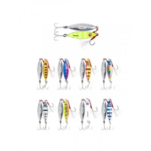 Jig Seti, 10gr MT02 Pink Zebra Glow, Balık Avı İçin