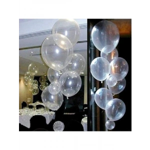 Jumbo Değil, 12 İnç Şeffaf Balon Seti, 20 Adet