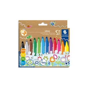 Jumbo Üçgen Keçeli Kalem Seti - 3 mm