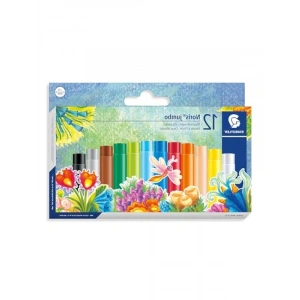 Jumbo Yağlı Pastel Boya Seti - 12 Renk