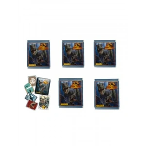 Jurassic Temalı 6lı Çıkartma Seti ile Eğlenceli Oyunlar