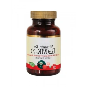 K2 ve D Vitamini İçeren 450mg 60 Kapsül