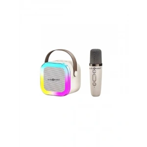 Kablosuz Bluetooth Hoparlör, Karaoke Mikrofon ve 5 Ses Efekti ile HD Stereo