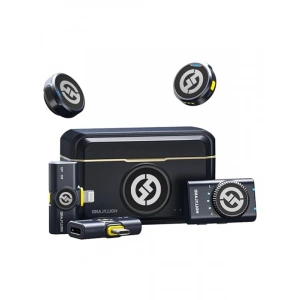 Kablosuz Lavalier Mikrofon Seti, Compact Tasarım ve Yüksek Ses Performansı