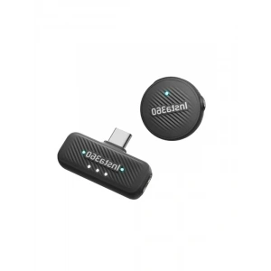 Kablosuz Mikrofon Seti, 300 m Menzil ve USB-C ile Kullanım Kolaylığı