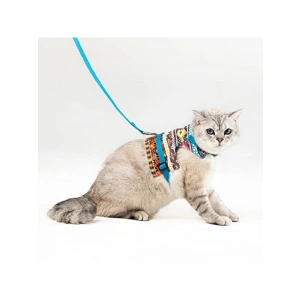 Kaçış Önleyici Kedi ve Küçük Irk Köpek Gezdirme Tasması