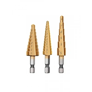 Kademeli Matkap Ucu Seti (3 Adet)