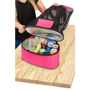 Kadın Plaj Çantası - Termos ve Soğuk Tutucu