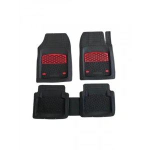 Kadjar 2015 Sonrası Krom Kırmızı Paspas, Derin Havuzlu Tasarım