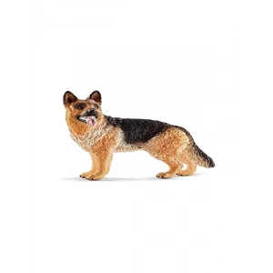 Kahverengi Alman Çoban Köpeği Figürü