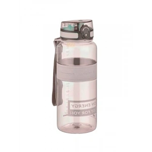 Kahverengi Silikon Gövde Tritan Su Matarası, 1000ml Kapasite