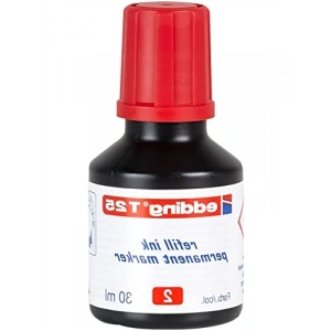 Kalıcı Kırmızı Mürekkep Yedeği - 25 ml