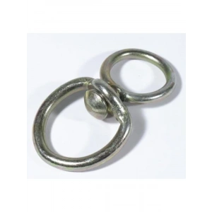 Kalın Çelik Zincir Halat Bağlama Fırdöndü, 10 cm