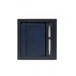 Kalın Kapaklı A6 Defter ve Tükenmez Kalem Seti