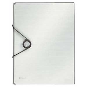 Kalın Lastikli Dosya, Beyaz, 250 Sayfa Kapasiteli