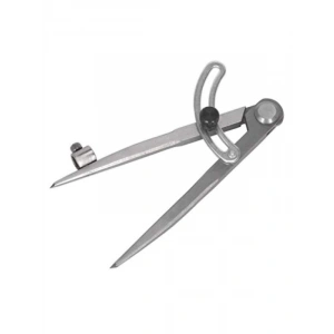 Kaliteli 150 mm Kanatlı Düz Pergel ve Kalem Tutucu