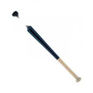Kaliteli Ahşap Beyzbol Sopası, 61 cm, Siyah