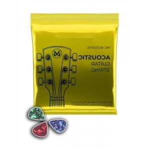 Kaliteli Akustik Gitar Teli Seti - Pena Hediye