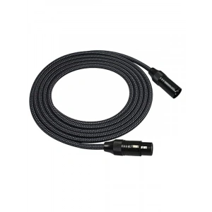 Kaliteli Balanslı XLR Erkek-Dişi Kablo, 2 Metre Uzunluk