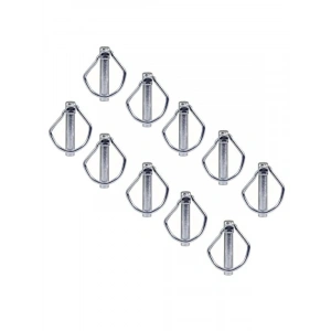 Kaliteli Çelik Traktör Pimi - 10 mm, 10 Adet