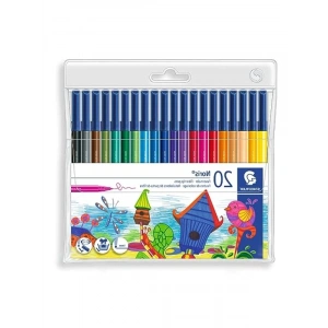 Kaliteli Keçeli Kalem Seti, 1.0 mm Uç, 20li