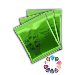 Kaliteli Klasik Gitar Teli Seti - 3 Takım (10 Pena Hediye)