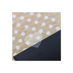 Kalp Şeklinde Şeffaf Sticker, 3.2x2.8 cm Boyutunda, 2 Sayfa