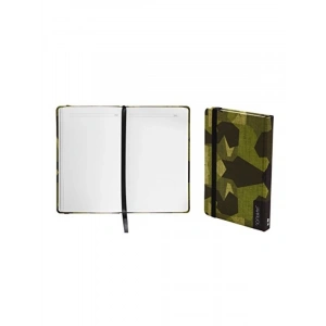 Kamuflaj Desenli Sert Kapaklı Çizgisiz Defter